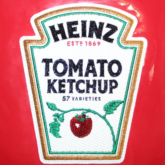 NWT Heinz X Kate Spade New York Large Tote and Key Fob STUNNING! - Picture 6 of 15